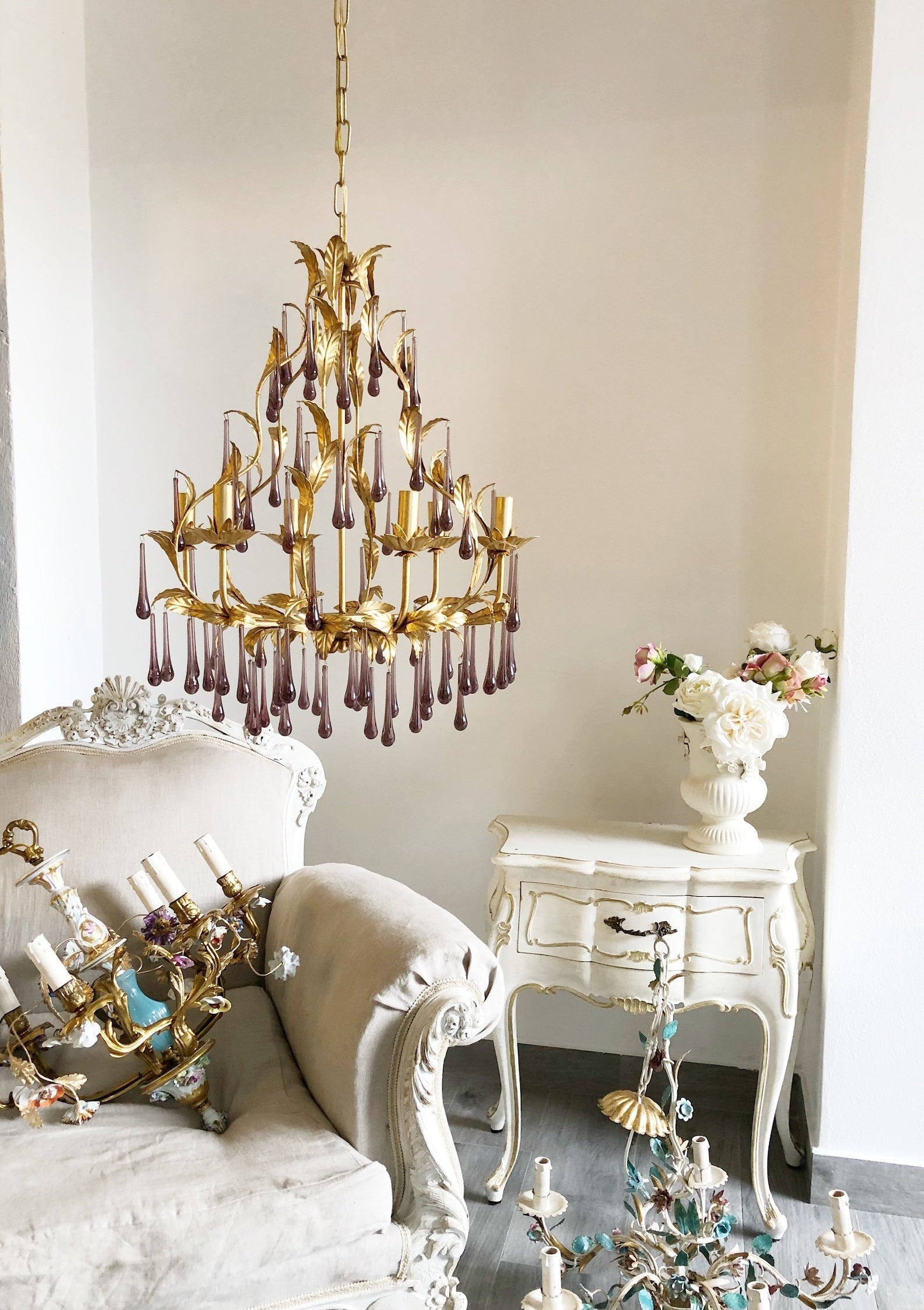 Freyza | Ilvenel Postmodern Luxury Glass Chandelier – Modern Dining Room Living Room