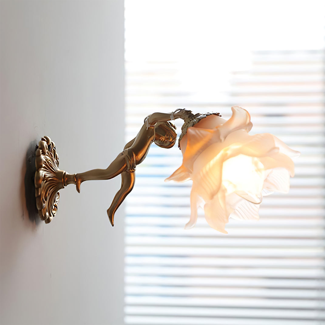 Freyza | Applique murale intérieure en verre – Chambre, salon