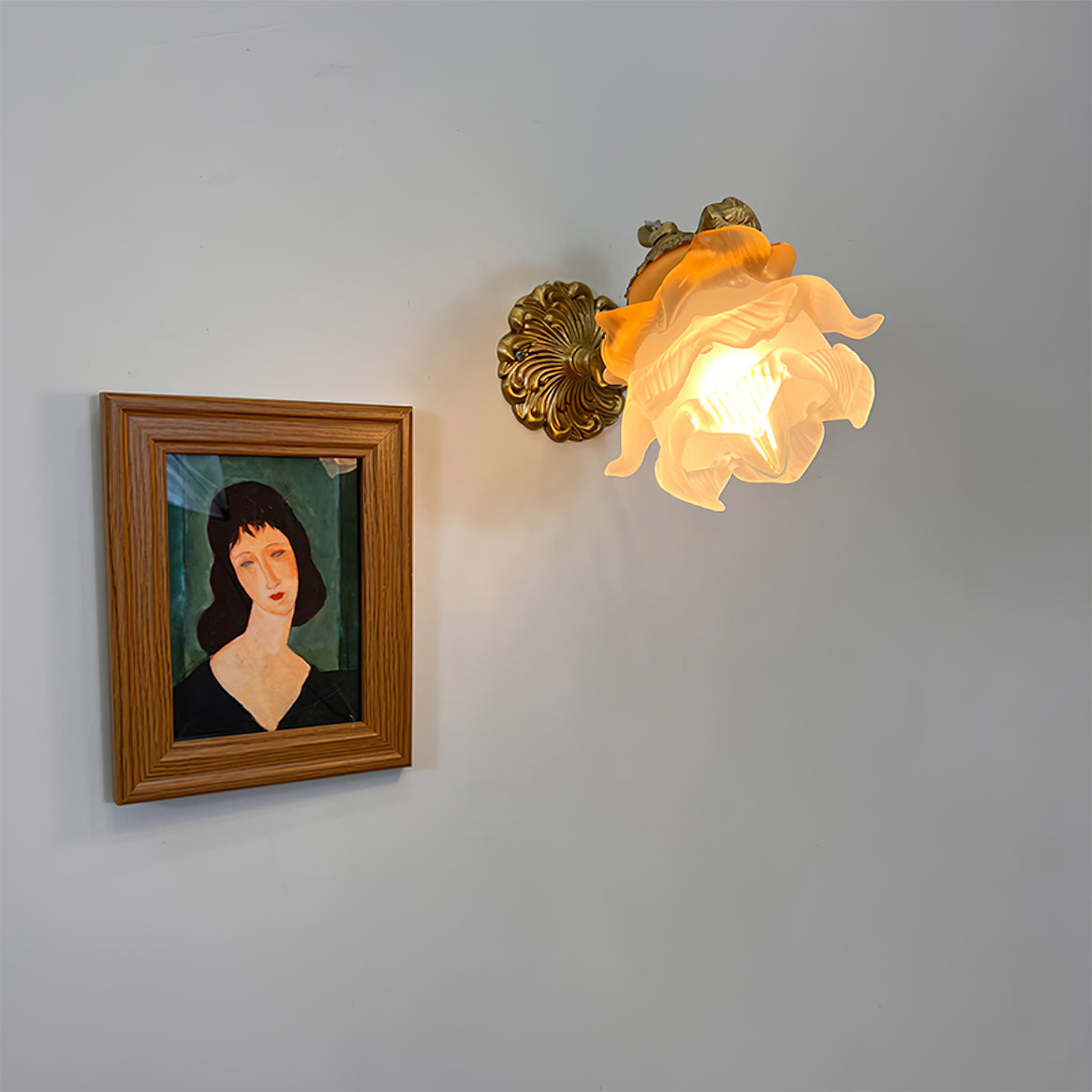 Freyza | Applique murale intérieure en verre – Chambre, salon