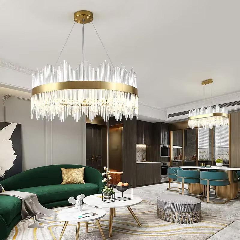 Queensgate | Elegant Modern Crystal Chandelier Light Fixture 1