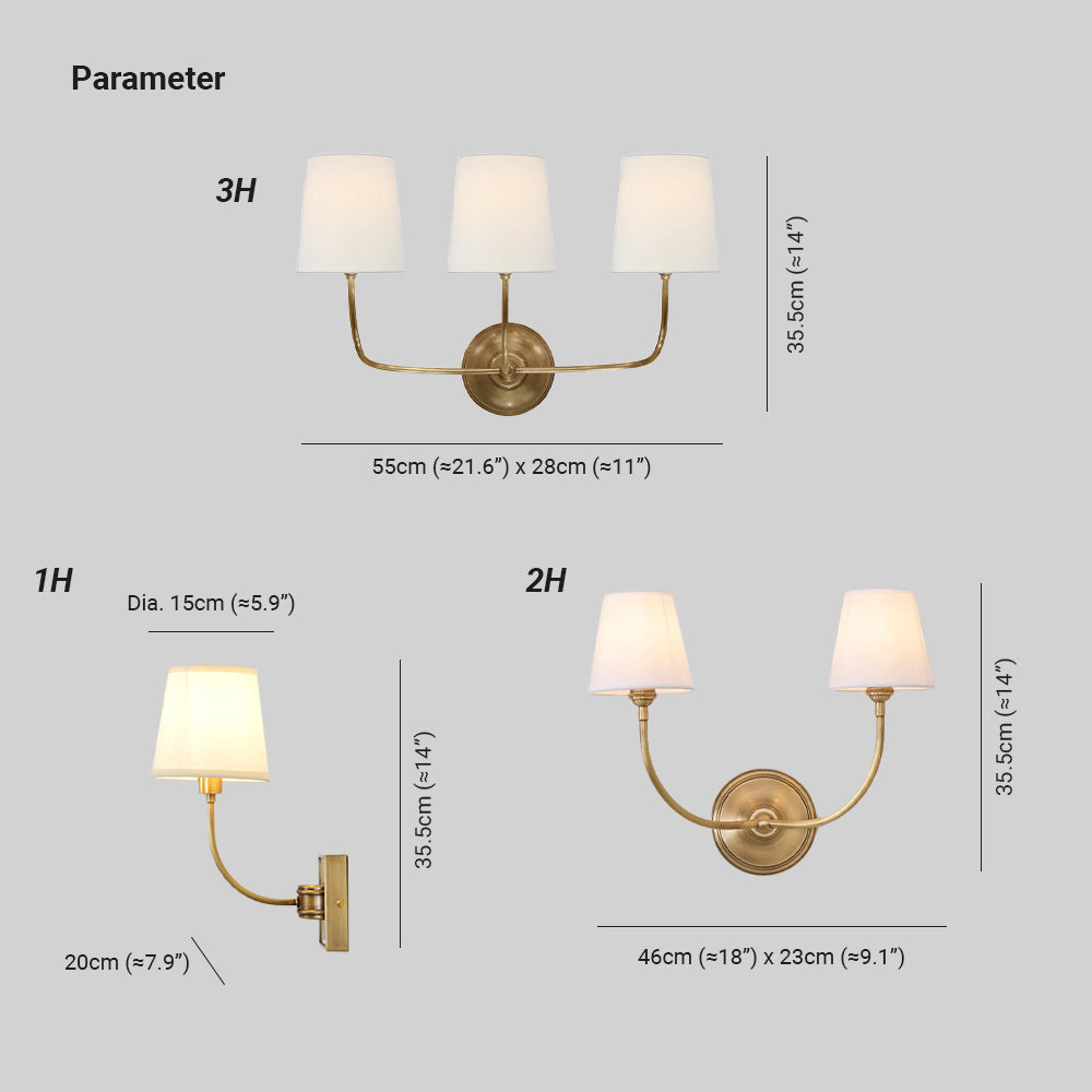 Freyza | Applique murale intérieure noir bronze – chambre, salon