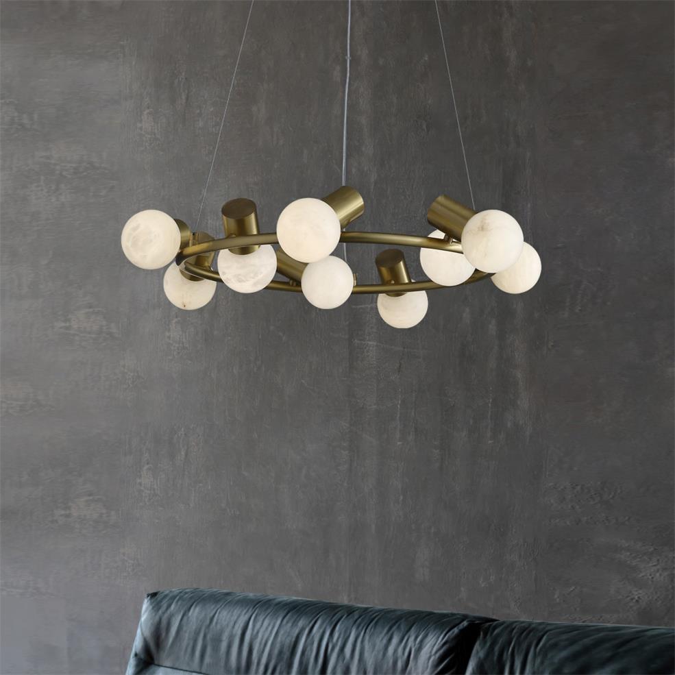 Freyza | Nyphaiel Postmodern Luxury Chandelier – Modern Dining Room Living Room
