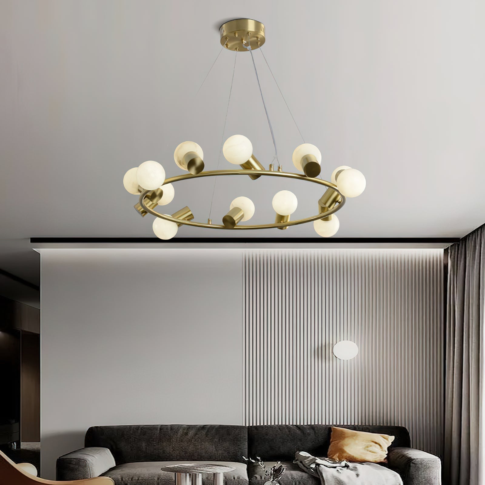 Freyza | Nyphaiel Postmodern Luxury Chandelier – Modern Dining Room Living Room