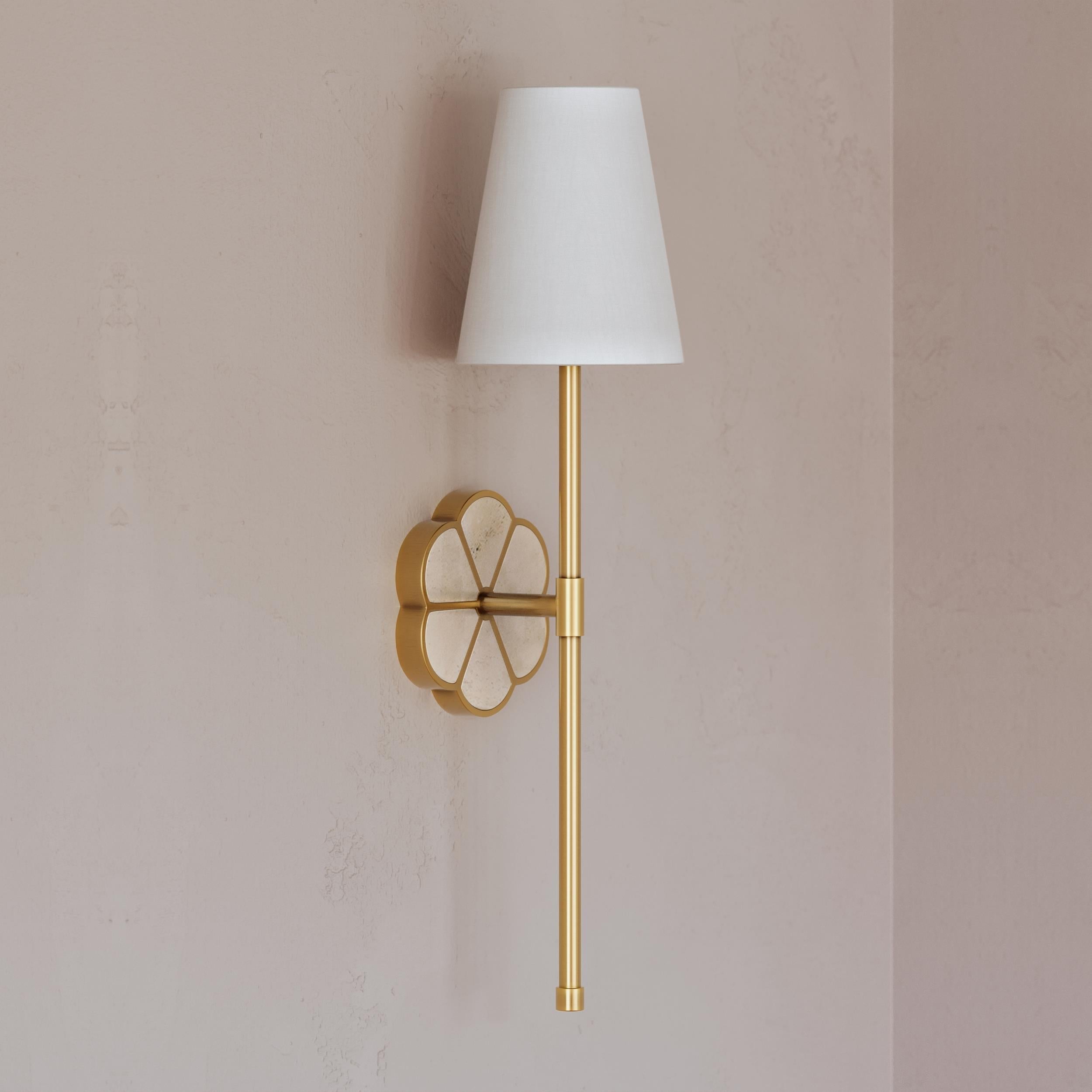 Freyza | Eldorora Vintage Industrial Fabric Wall Light – Industrial Bedroom Hallway