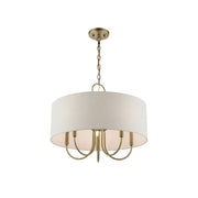 Freyza | Ovyneth Classic Vintage Fabric Chandelier – Vintage Dining Room Living Room