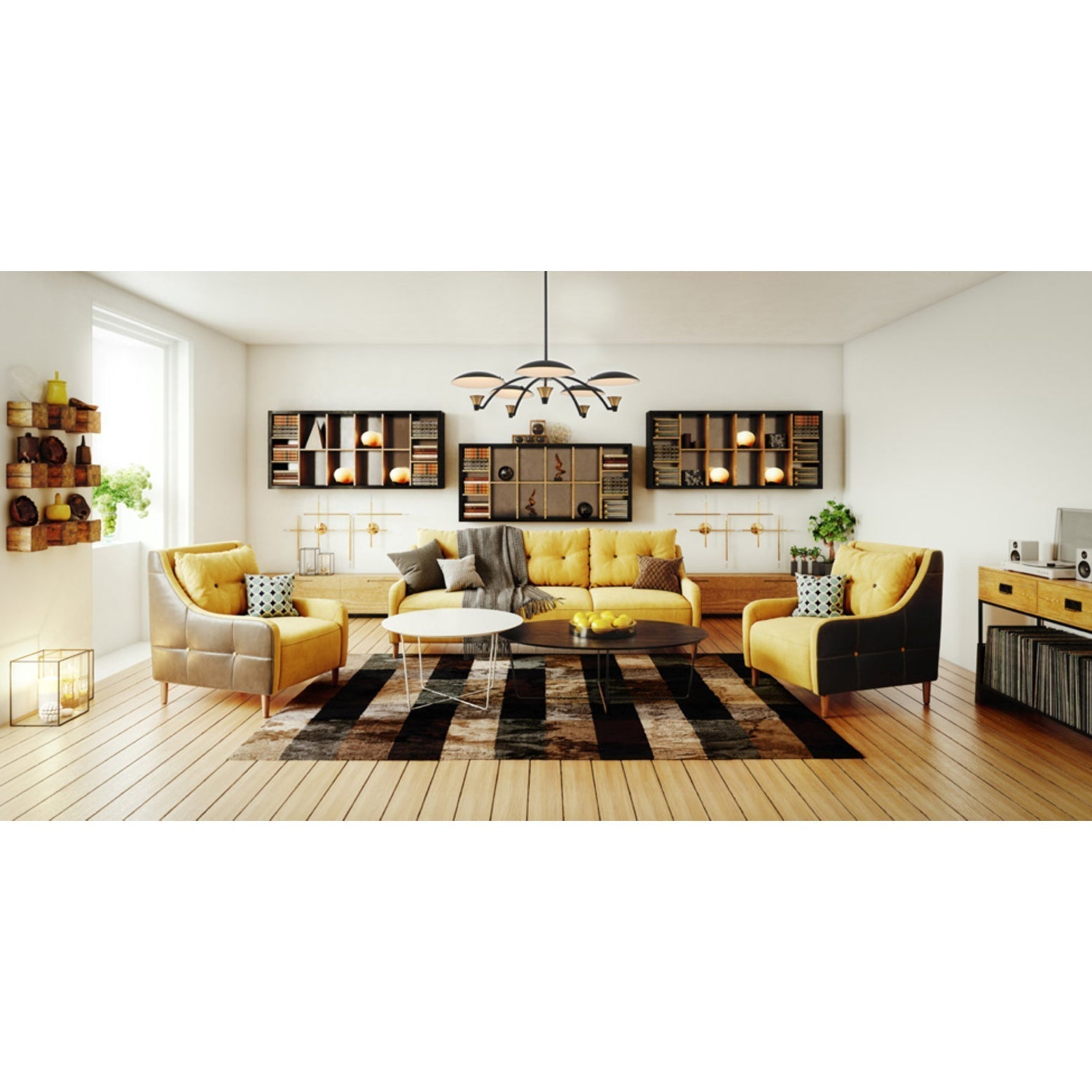 Freyza | Cumiror Nordischer Kronleuchter – Kronleuchter für Esszimmer und Wohnzimmer im nordischen Stil