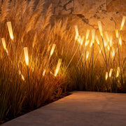 ReedGlow | Elegant Natural Acrylic Outdoor Landscape Lighting Fixture 0