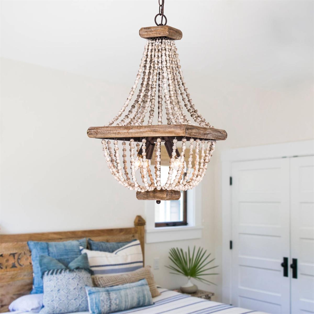 Freyza | Aursorir Postmodern Luxury Wood Chandelier – Modern Dining Room Living Room