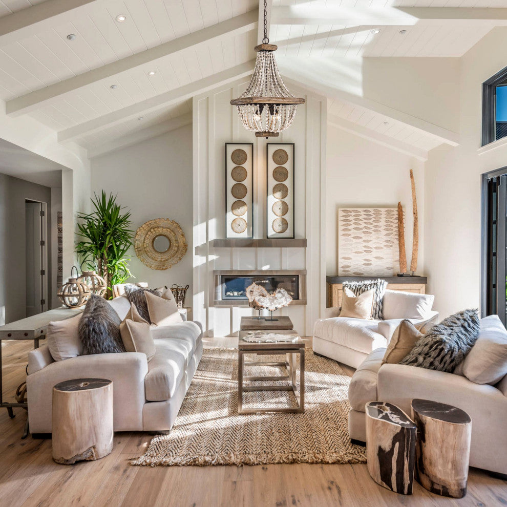 Freyza | Aursorir Postmodern Luxury Wood Chandelier – Modern Dining Room Living Room