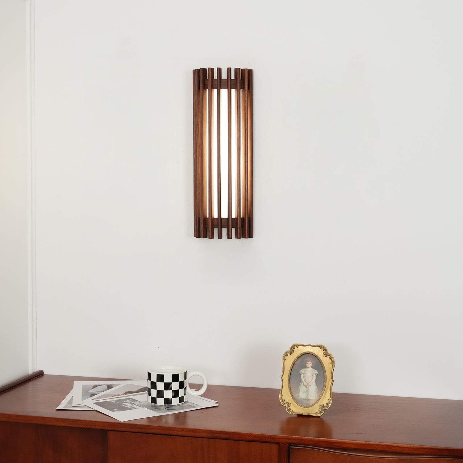 Freyza | Neyra applique murale d’intérieur en noyer – chambre, salon