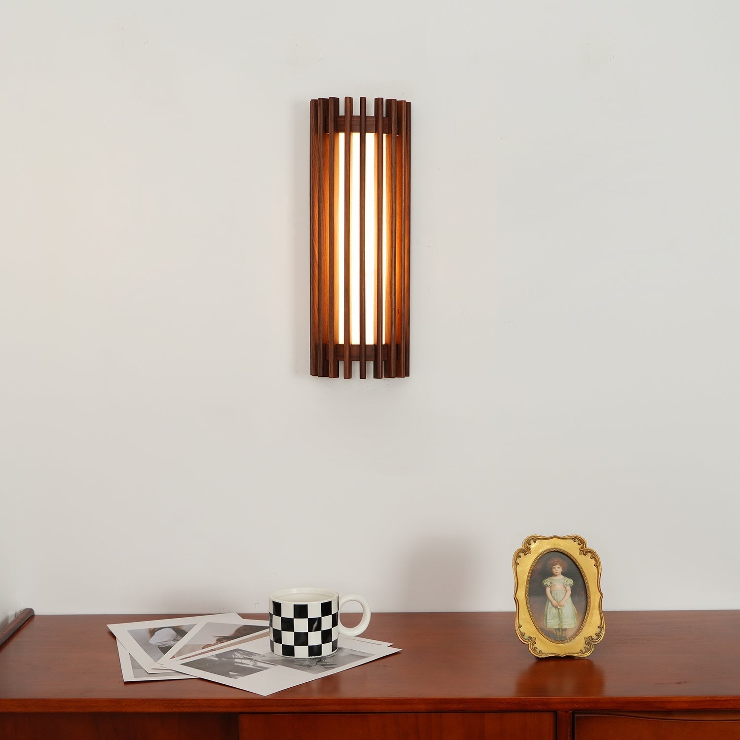 Freyza | Neyra applique murale d’intérieur en noyer – chambre, salon