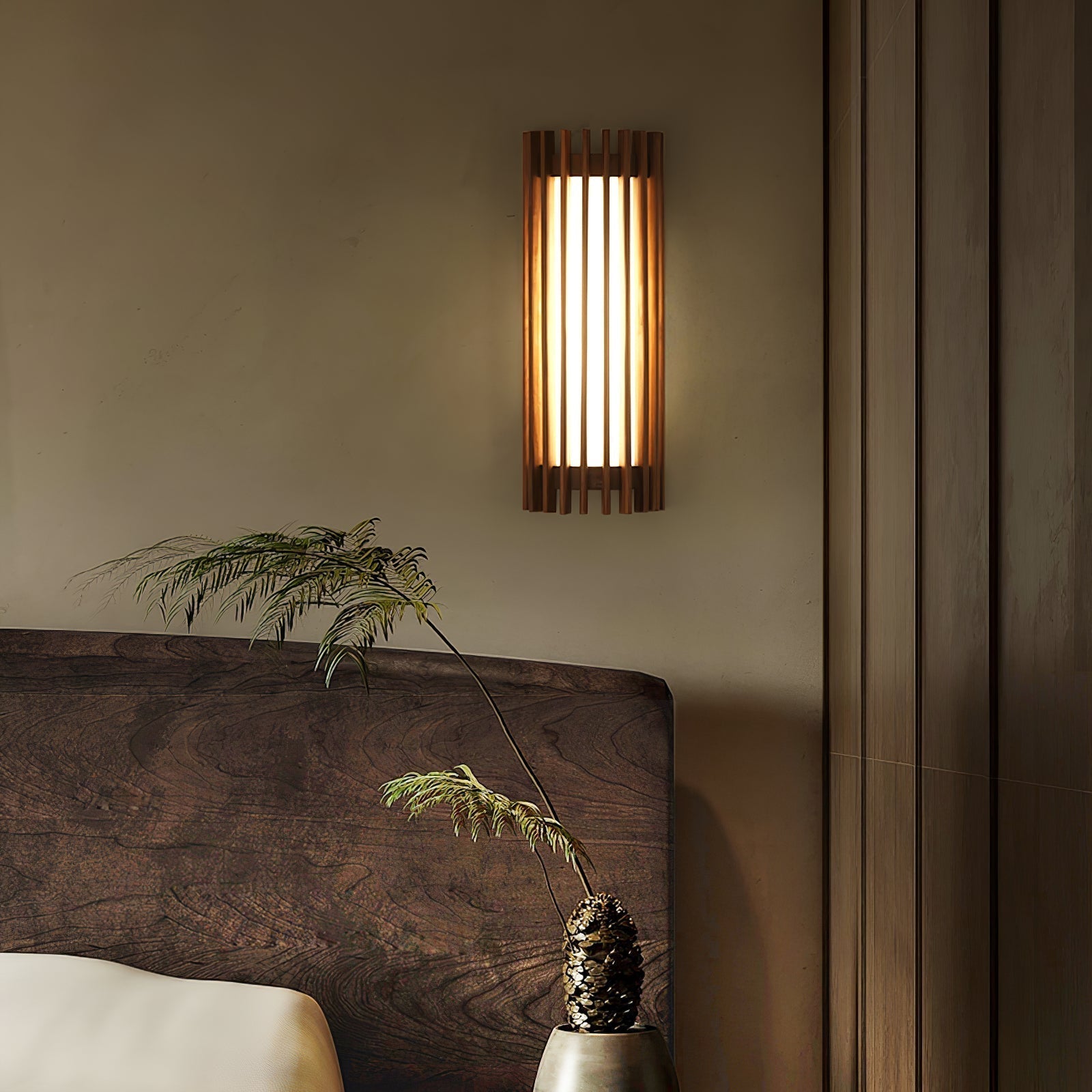 Freyza | Neyra applique murale d’intérieur en noyer – chambre, salon