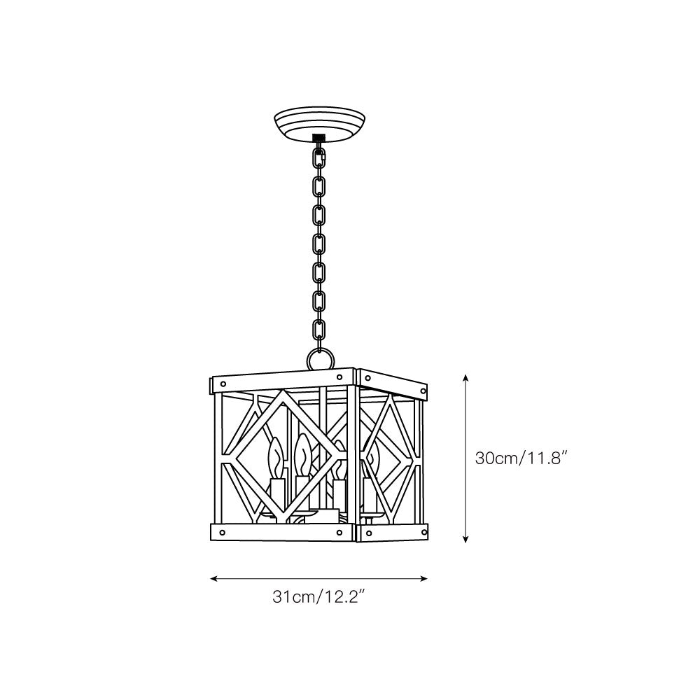 Freyza | Zelaeora – Suspension en bois, luminaire suspendu en bois pour cuisine et salle à manger