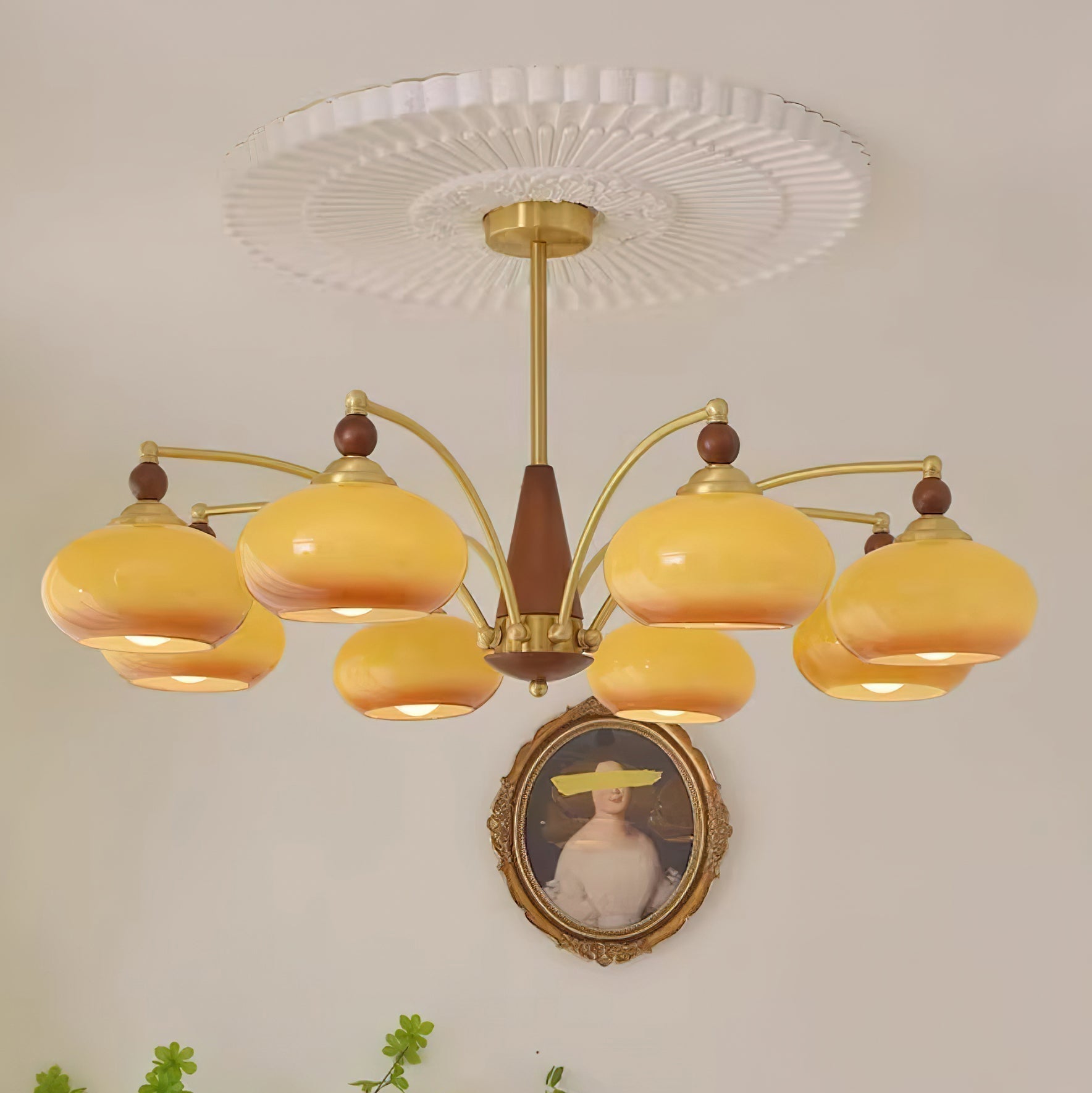 Freyza | Kronleuchter – Retro-Esszimmer und Wohnzimmer