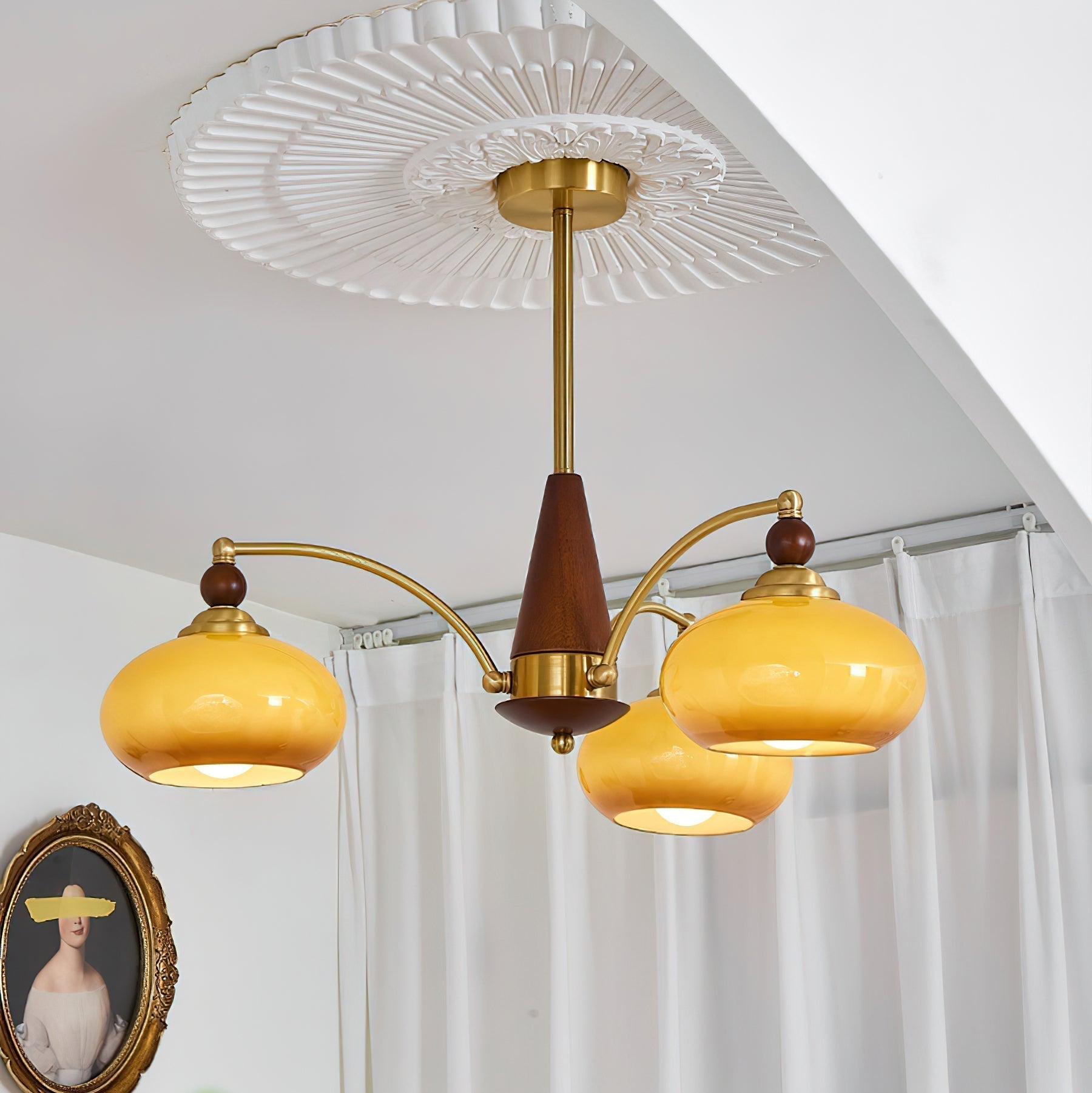 Freyza | Kronleuchter – Retro-Esszimmer und Wohnzimmer