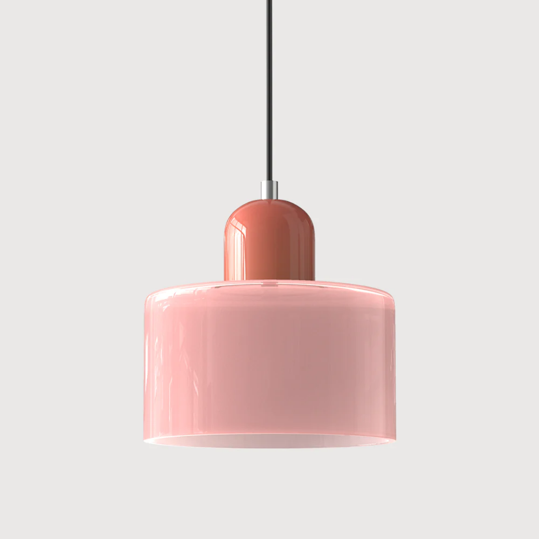 Retro Hanging Lamp | Adjustable Glass Pendant Light with Warm Glow | Stylish Kitchen Lighting for Cozy Interiors 13
