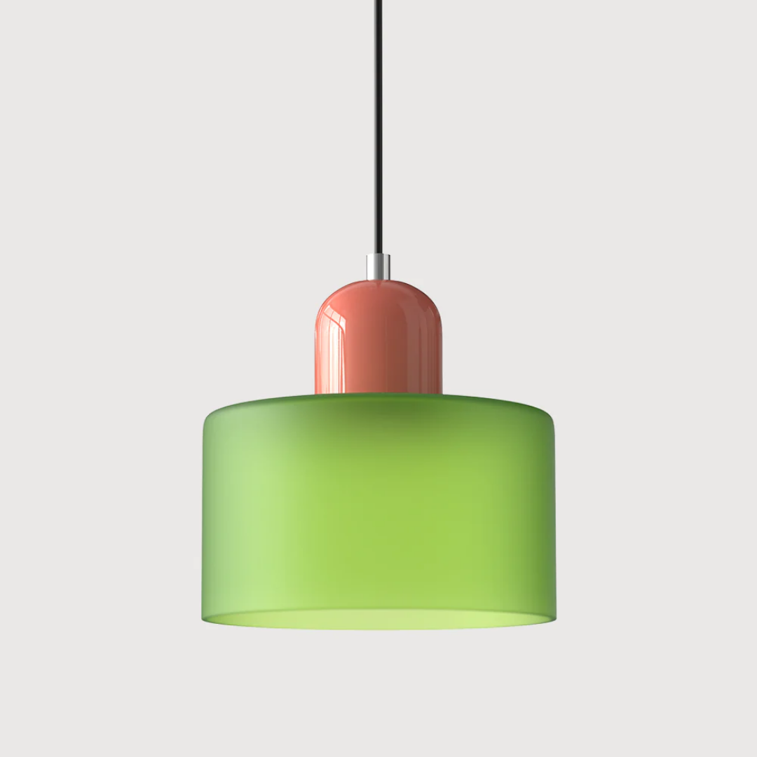 Retro Hanging Lamp | Adjustable Glass Pendant Light with Warm Glow | Stylish Kitchen Lighting for Cozy Interiors 17