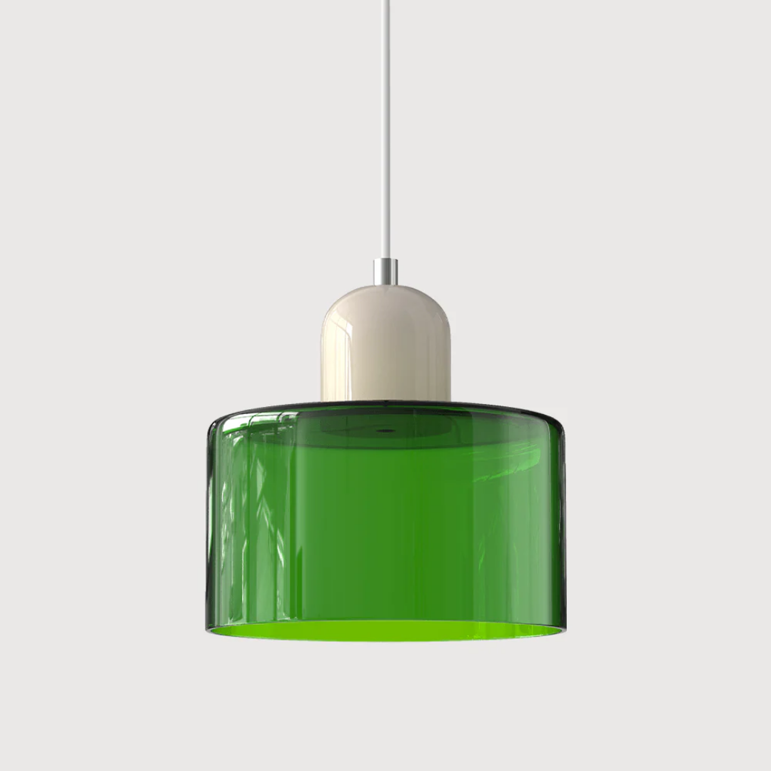 Retro Hanging Lamp | Adjustable Glass Pendant Light with Warm Glow | Stylish Kitchen Lighting for Cozy Interiors 20