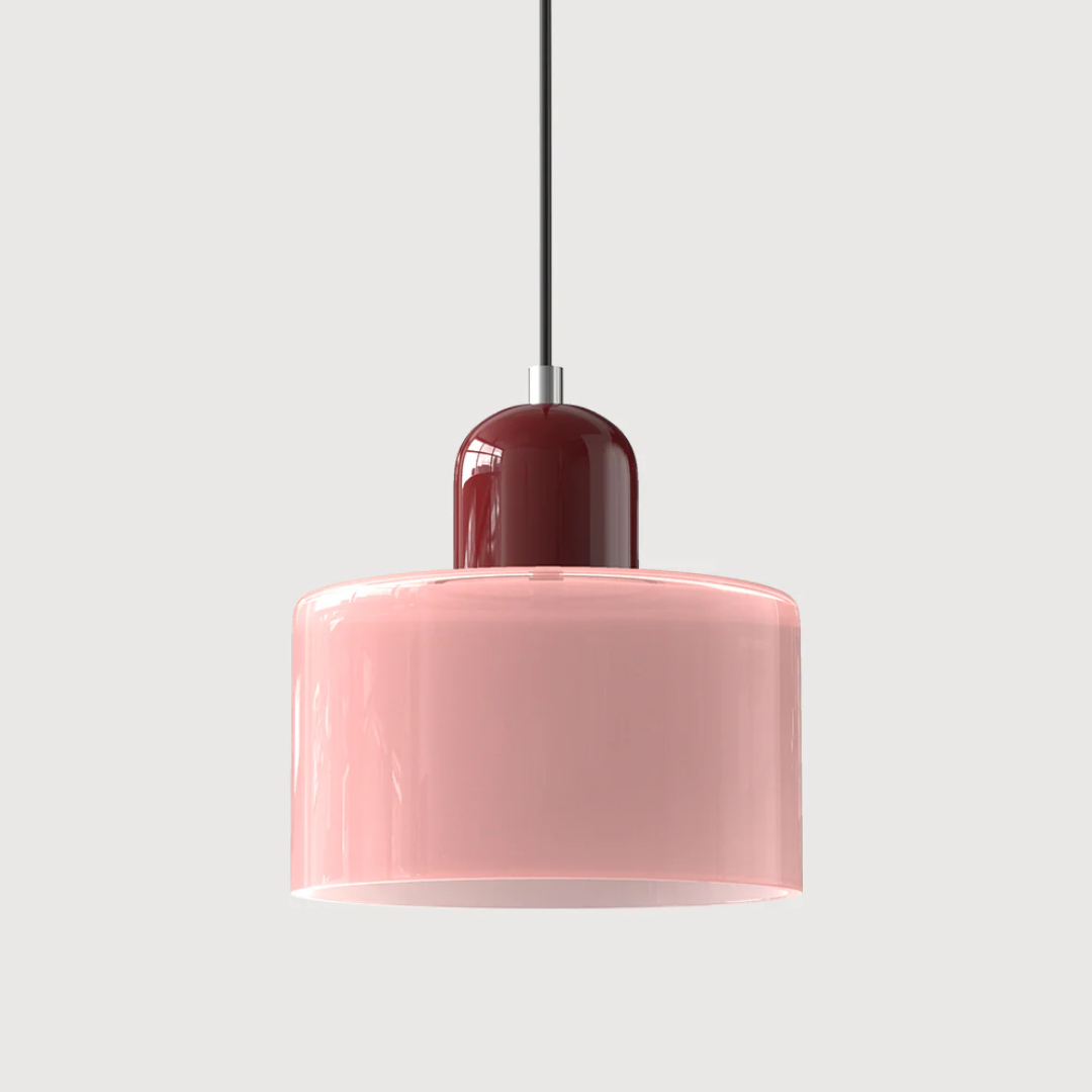 Retro Hanging Lamp | Adjustable Glass Pendant Light with Warm Glow | Stylish Kitchen Lighting for Cozy Interiors 21