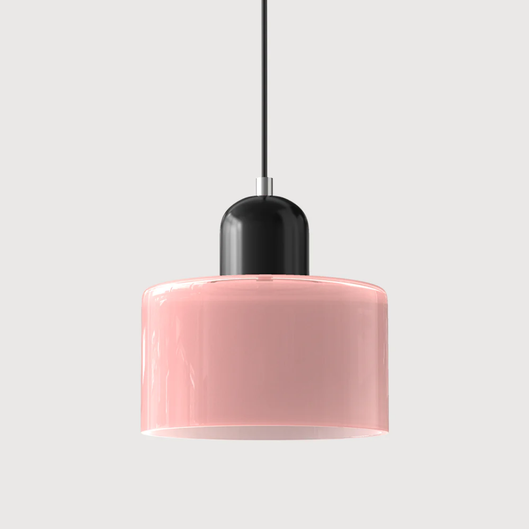 Retro Hanging Lamp | Adjustable Glass Pendant Light with Warm Glow | Stylish Kitchen Lighting for Cozy Interiors 28