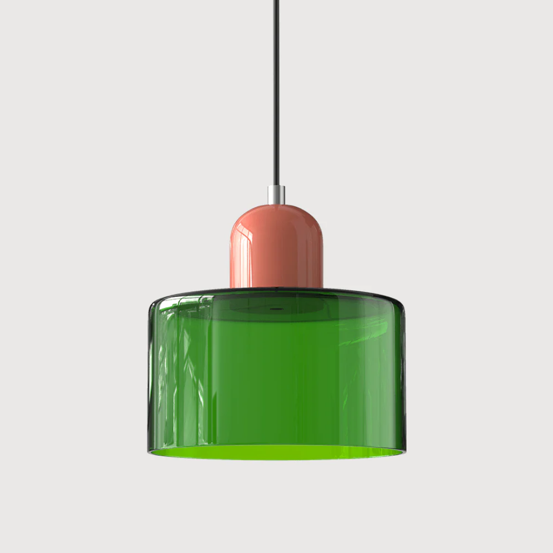Retro Hanging Lamp | Adjustable Glass Pendant Light with Warm Glow | Stylish Kitchen Lighting for Cozy Interiors 29