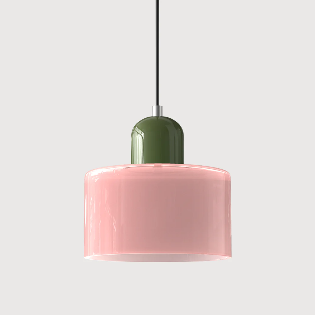 Retro Hanging Lamp | Adjustable Glass Pendant Light with Warm Glow | Stylish Kitchen Lighting for Cozy Interiors 33
