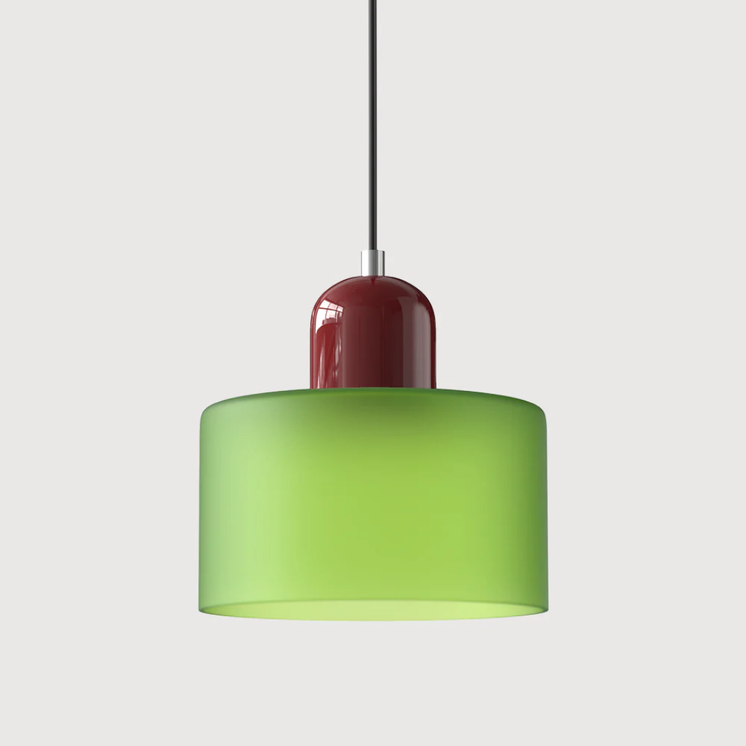 Retro Hanging Lamp | Adjustable Glass Pendant Light with Warm Glow | Stylish Kitchen Lighting for Cozy Interiors 34