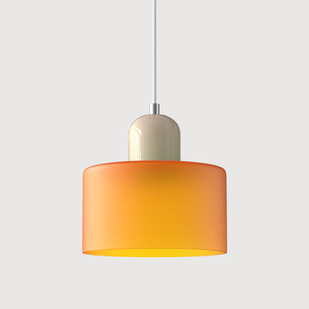 Retro Hanging Lamp | Adjustable Glass Pendant Light with Warm Glow | Stylish Kitchen Lighting for Cozy Interiors 36