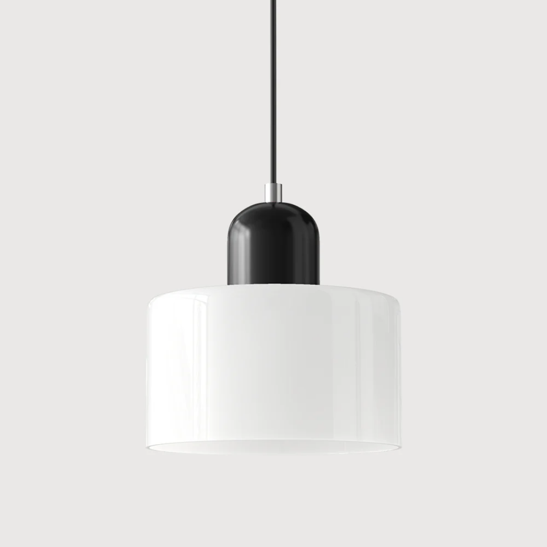 Retro Hanging Lamp | Adjustable Glass Pendant Light with Warm Glow | Stylish Kitchen Lighting for Cozy Interiors 38