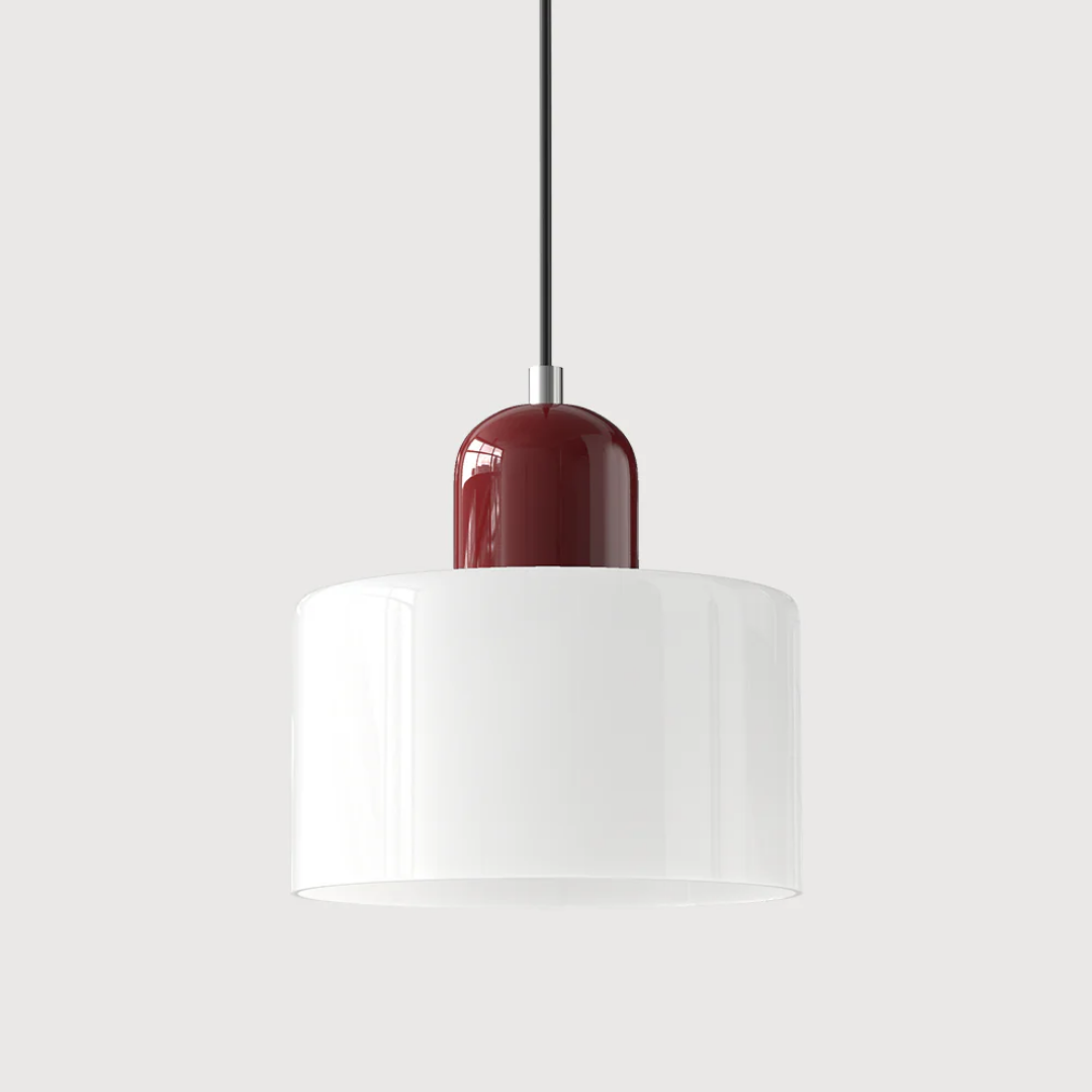Retro Hanging Lamp | Adjustable Glass Pendant Light with Warm Glow | Stylish Kitchen Lighting for Cozy Interiors 40