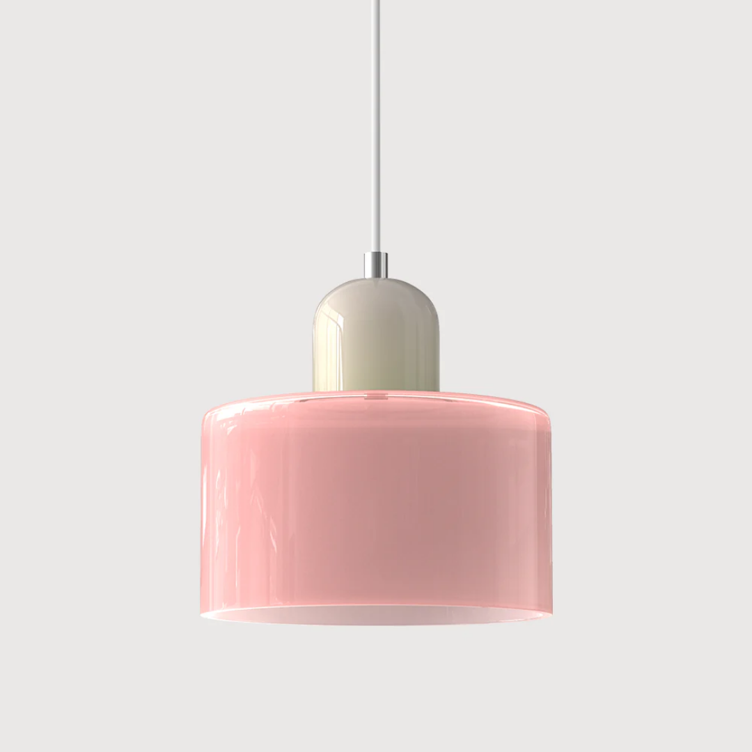 Retro Hanging Lamp | Adjustable Glass Pendant Light with Warm Glow | Stylish Kitchen Lighting for Cozy Interiors 43