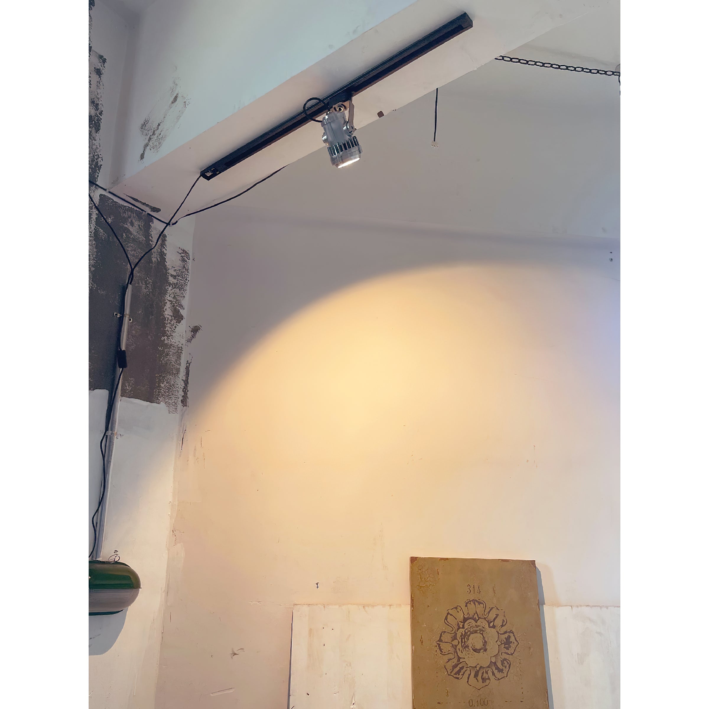 Freyza | Avvelos Retro-Industrie-Deckenleuchte aus Glas – Industrielles Schlafzimmer, Wohnzimmer