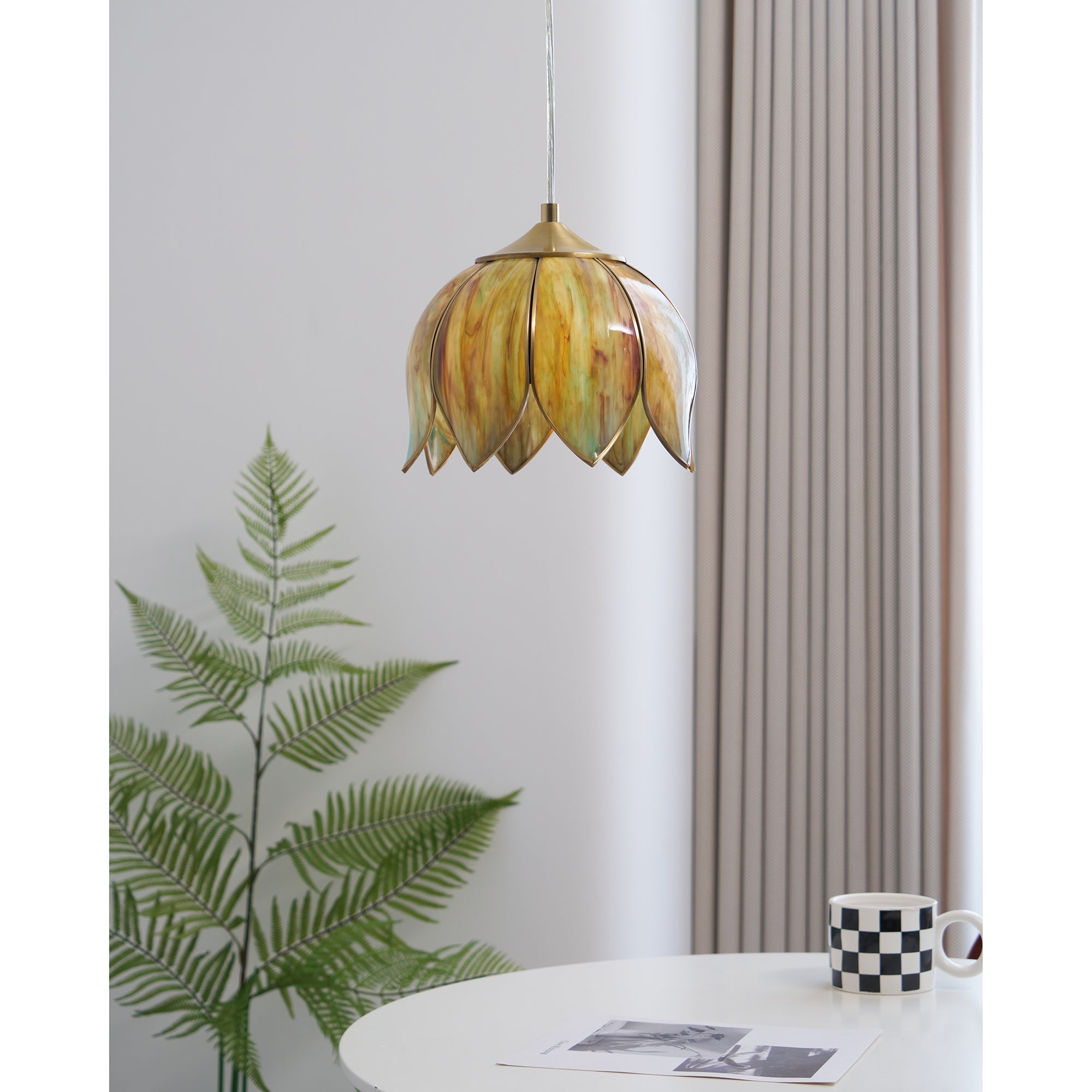 Freyza | Eraeora Vintage Retro Glass Pendant Light – Vintage Kitchen Dining Room