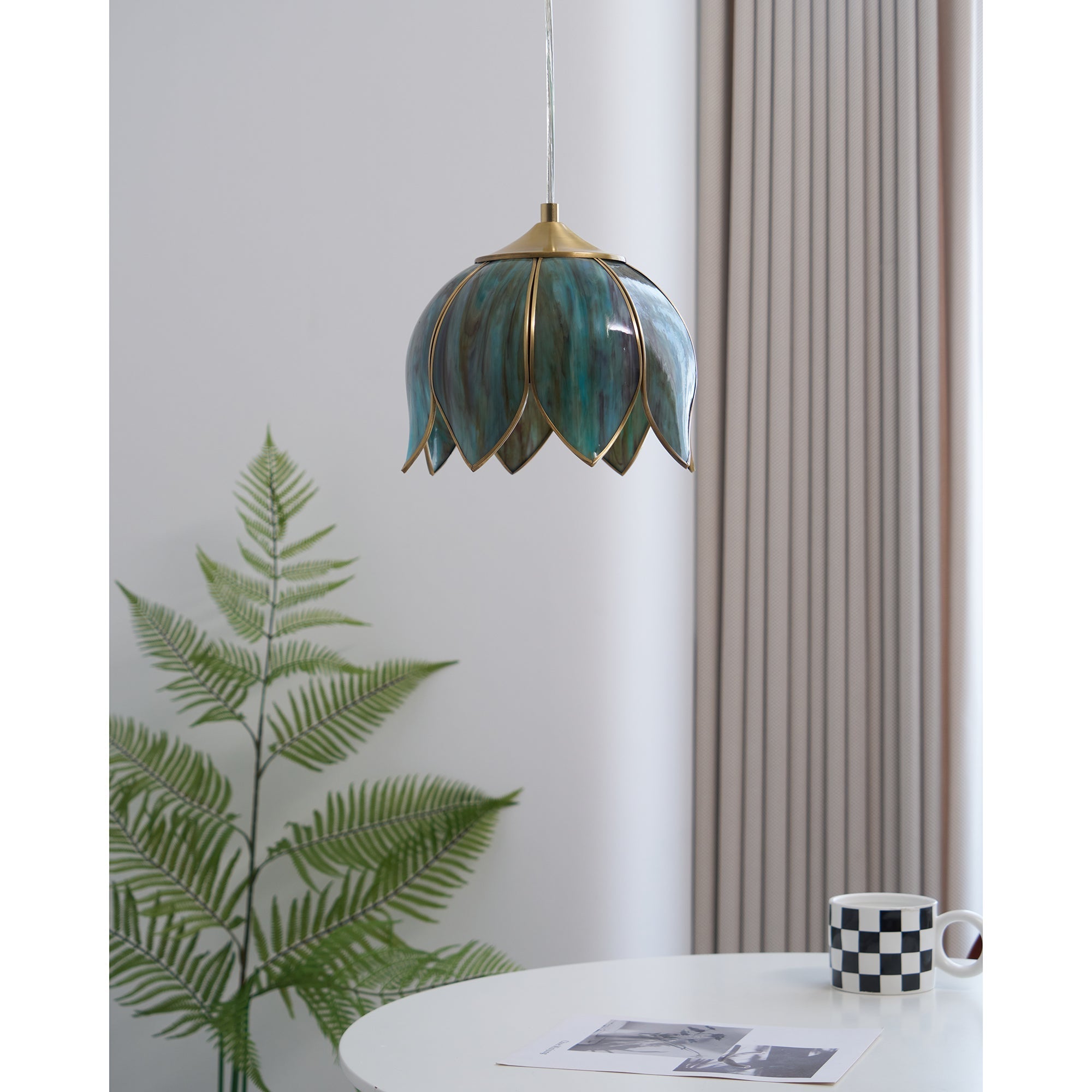 Freyza | Eraeora Vintage Retro Glass Pendant Light – Vintage Kitchen Dining Room