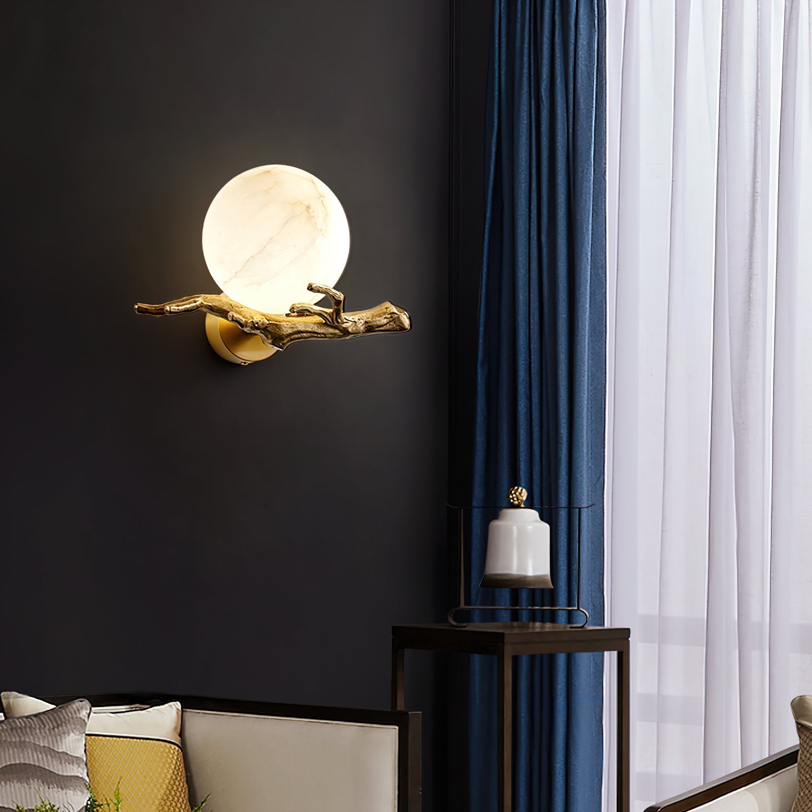 Freyza | Ormirara Retro-Zweige-Wandleuchte – Retro-Schlafzimmer-Flur