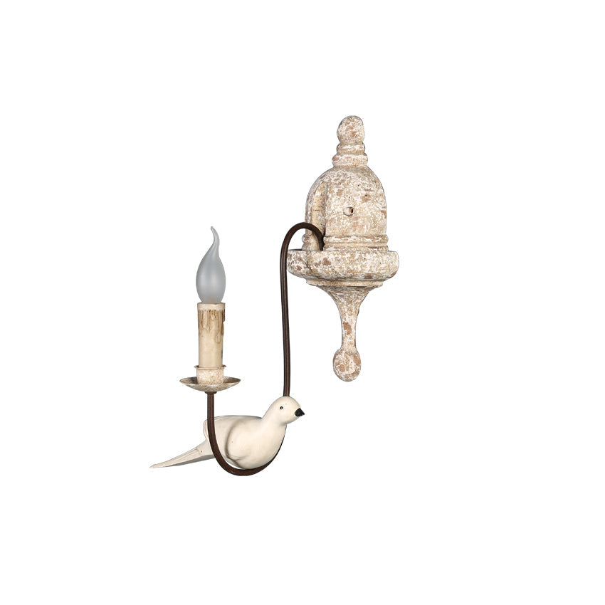 Freyza | Syraean Vintage Retro Wood Wall Light – Vintage Bedroom Hallway