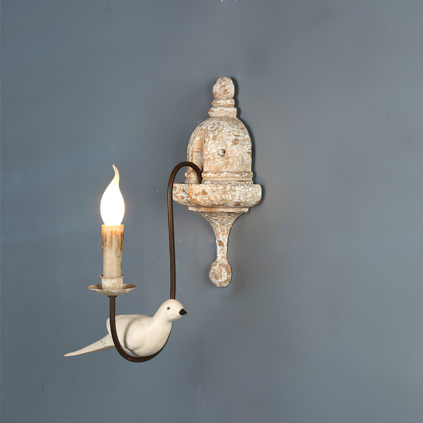 Freyza | Syraean Vintage Retro Wood Wall Light – Vintage Bedroom Hallway