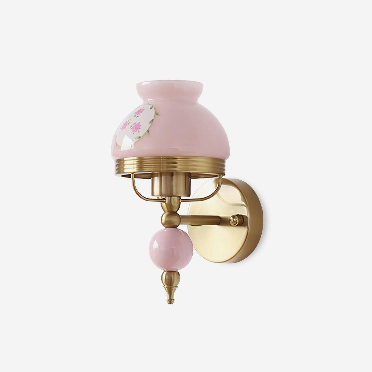 Freyza | Applique murale en verre et métal – Style rétro pour chambre et couloir