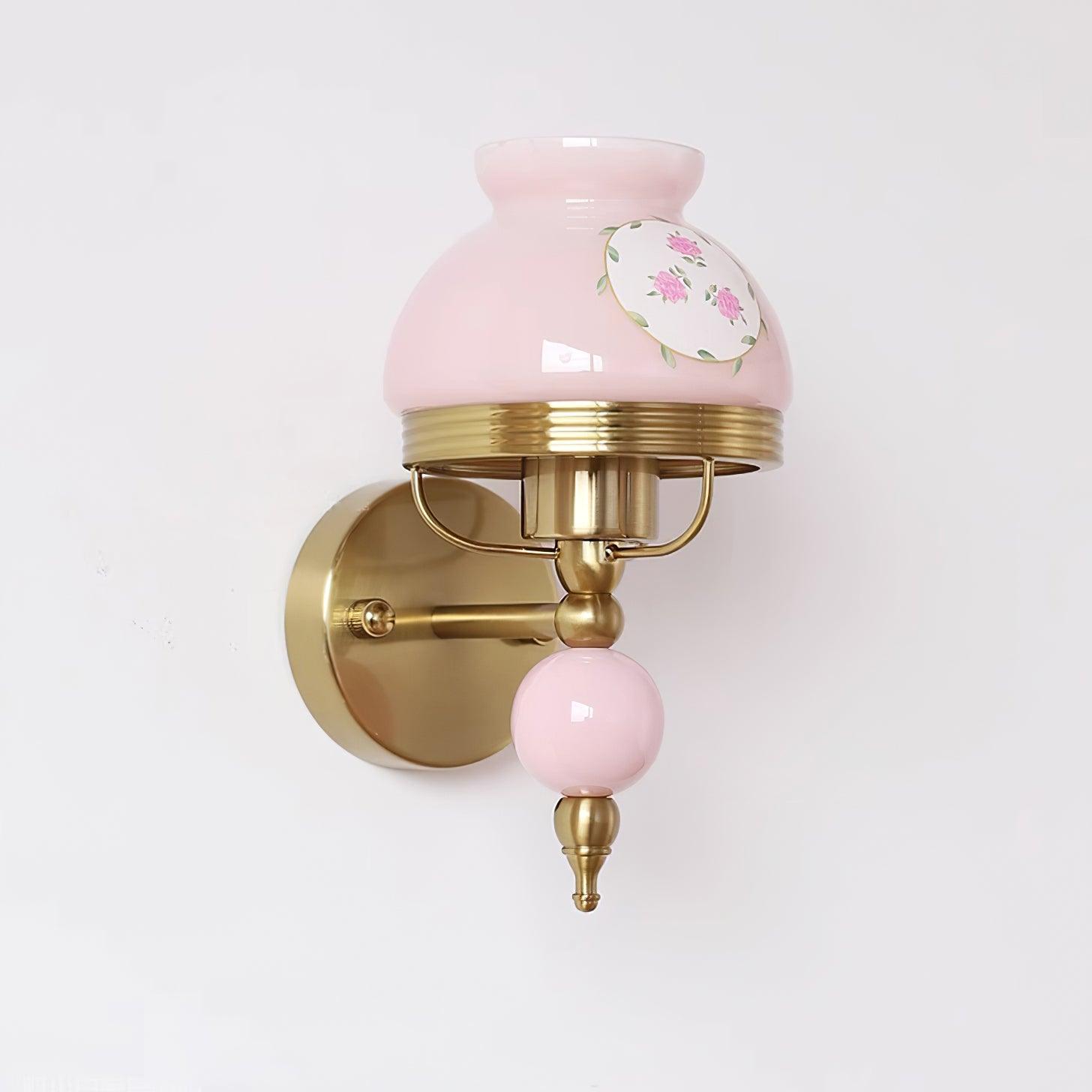 Freyza | Applique murale en verre et métal – Style rétro pour chambre et couloir