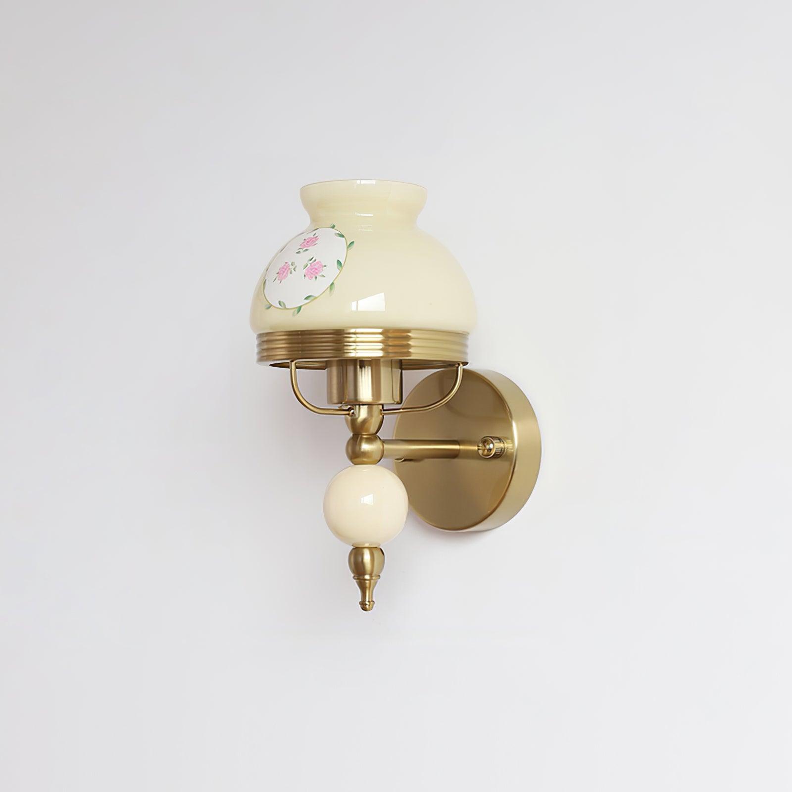 Freyza | Applique murale en verre et métal – Style rétro pour chambre et couloir
