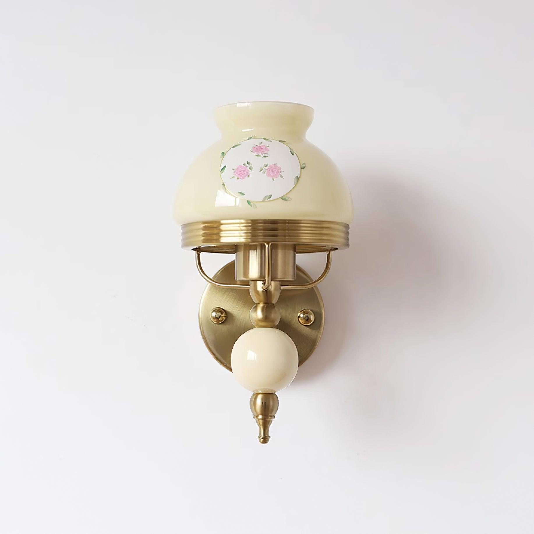 Freyza | Applique murale en verre et métal – Style rétro pour chambre et couloir