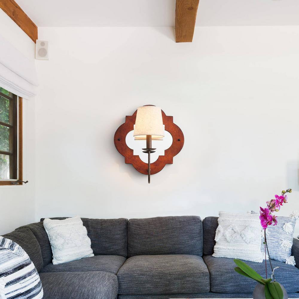 Applique murale en tissu élégante Freyza | Sytheir – chambre, couloir