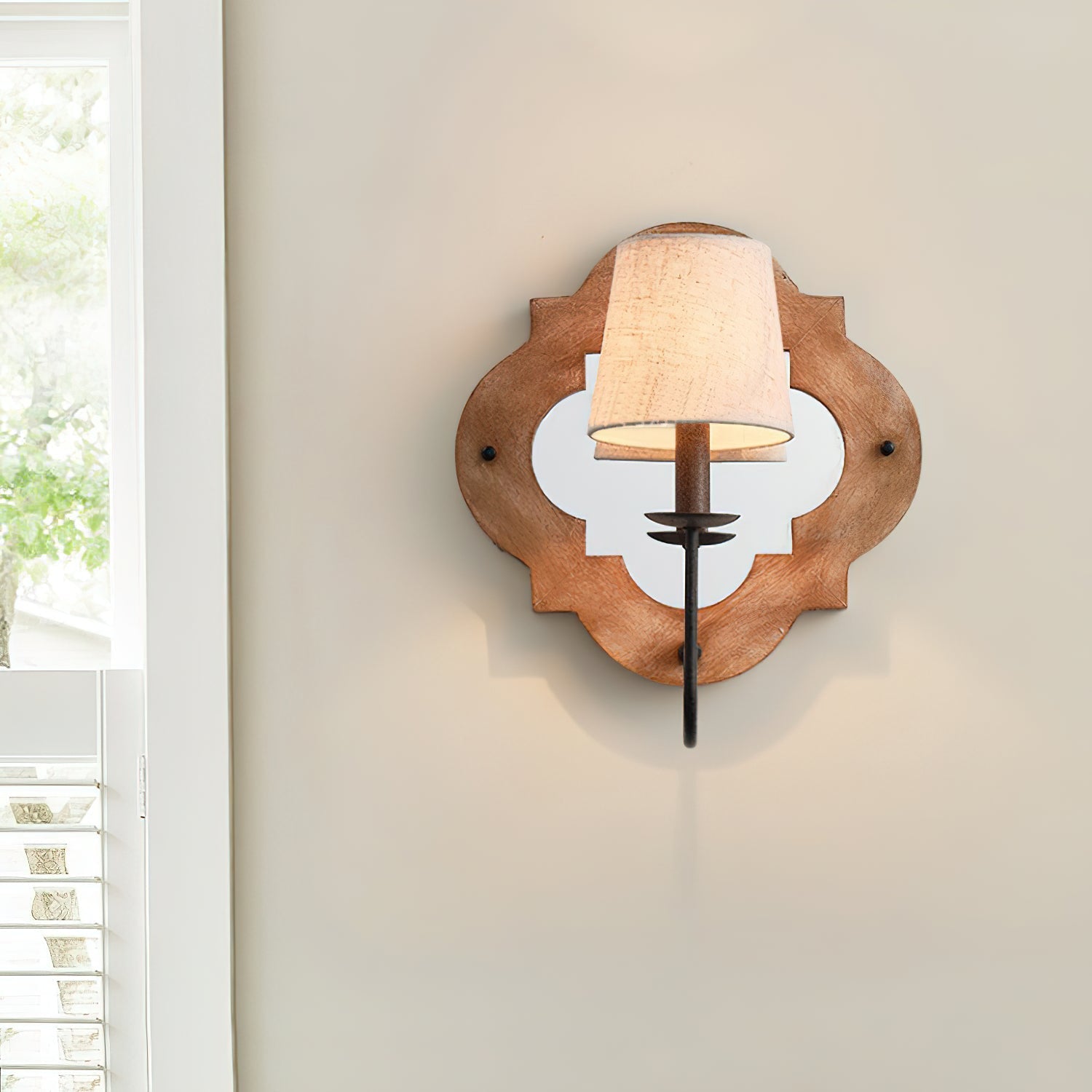 Applique murale en tissu élégante Freyza | Sytheir – chambre, couloir