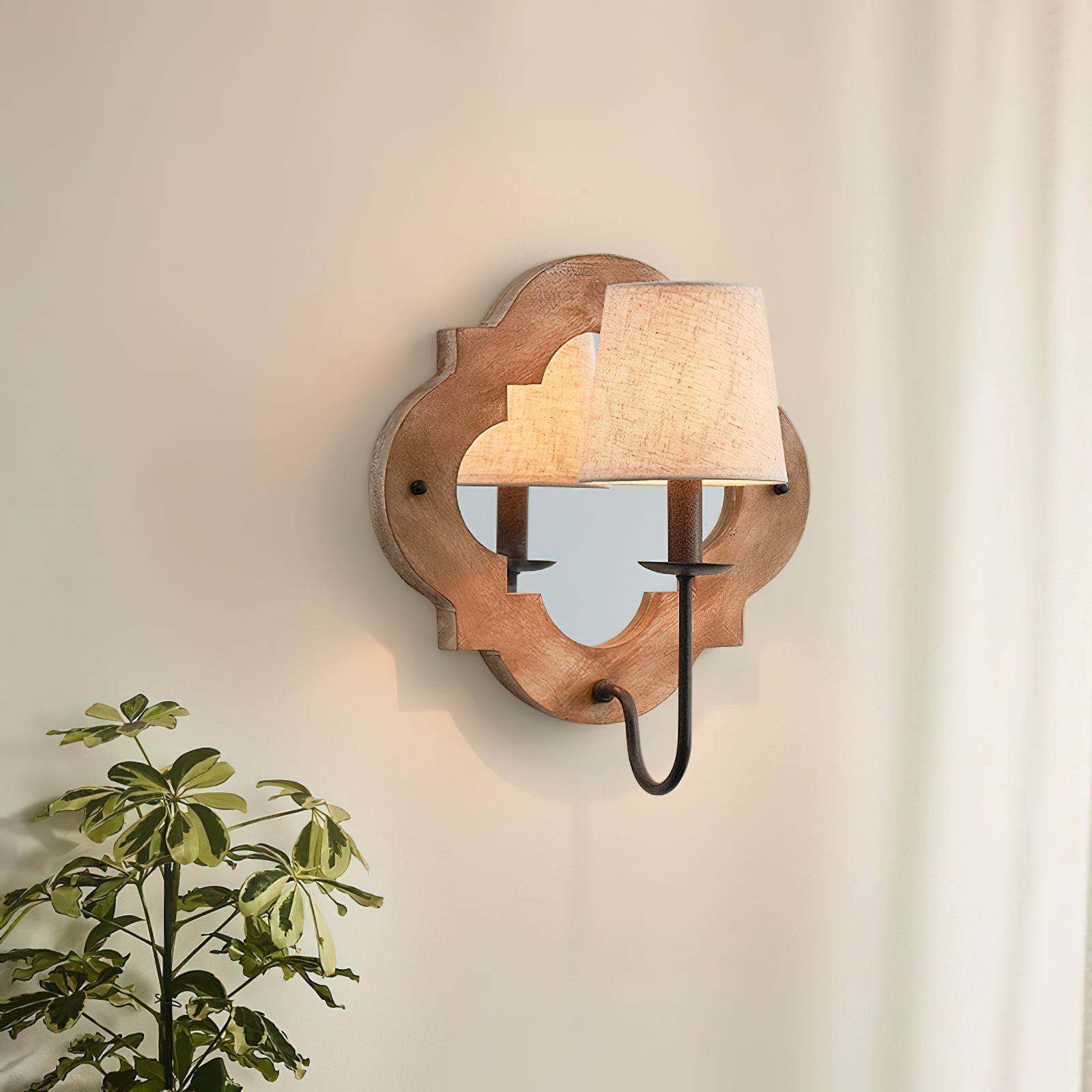 Applique murale en tissu élégante Freyza | Sytheir – chambre, couloir