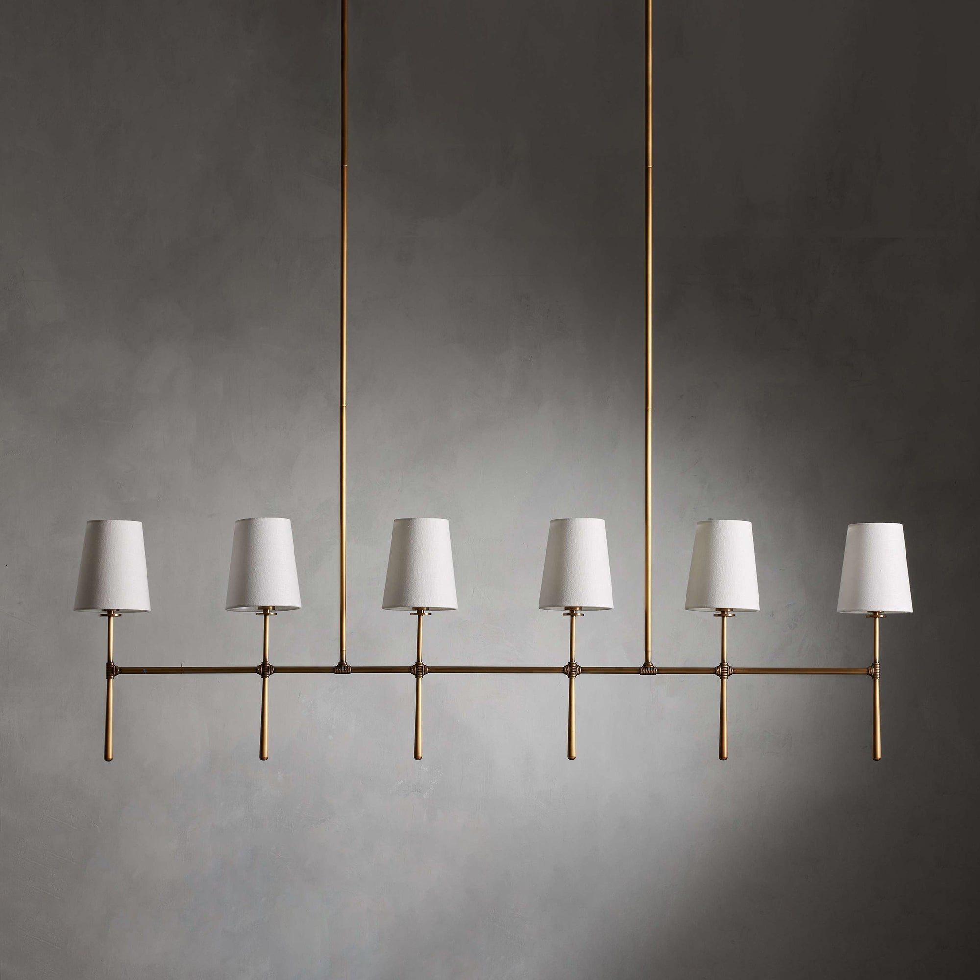 Freyza | Eurvinen Vintage-Industriestoff-Kronleuchter – Industrielles Esszimmer, Wohnzimmer