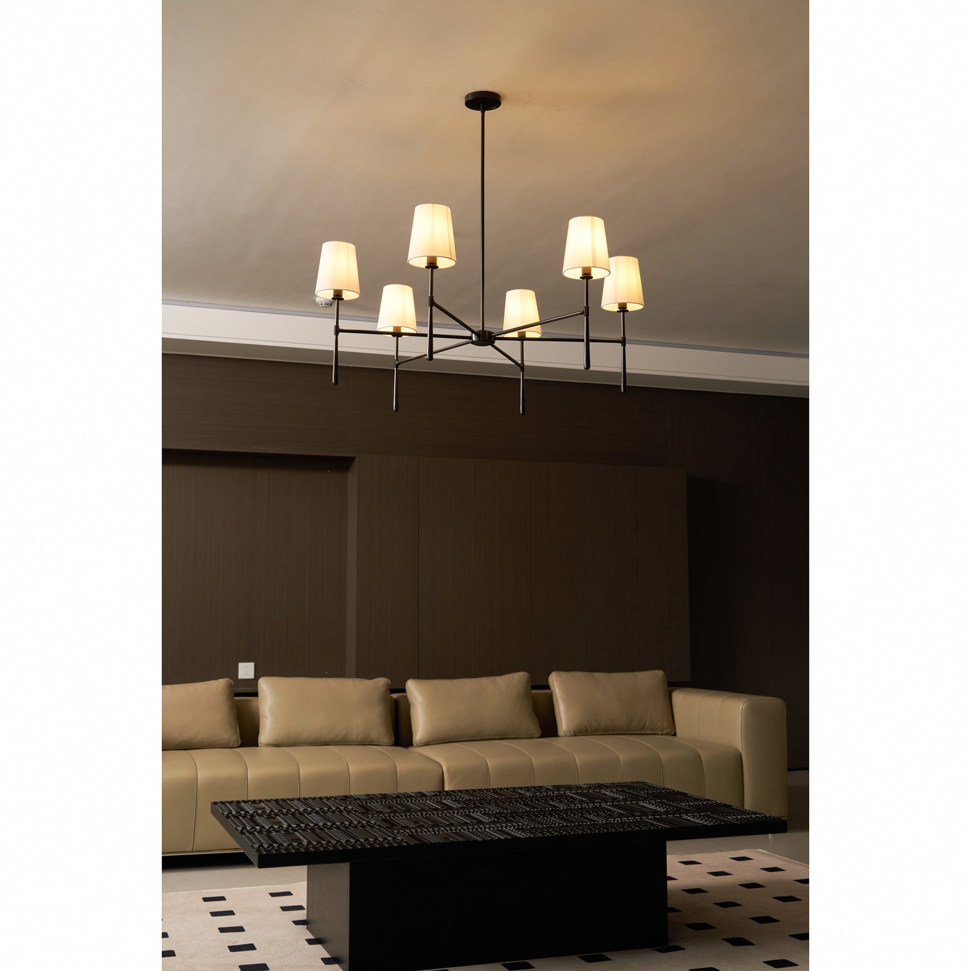 Freyza | Varenne runder Kronleuchter – Esszimmer, Wohnzimmer