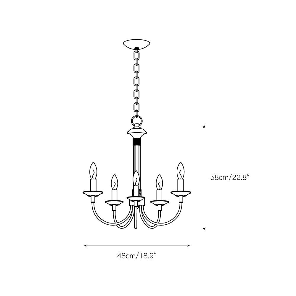 Freyza | Vecarisra Vintage Industrial Chandelier – Industrial Dining Room Living Room