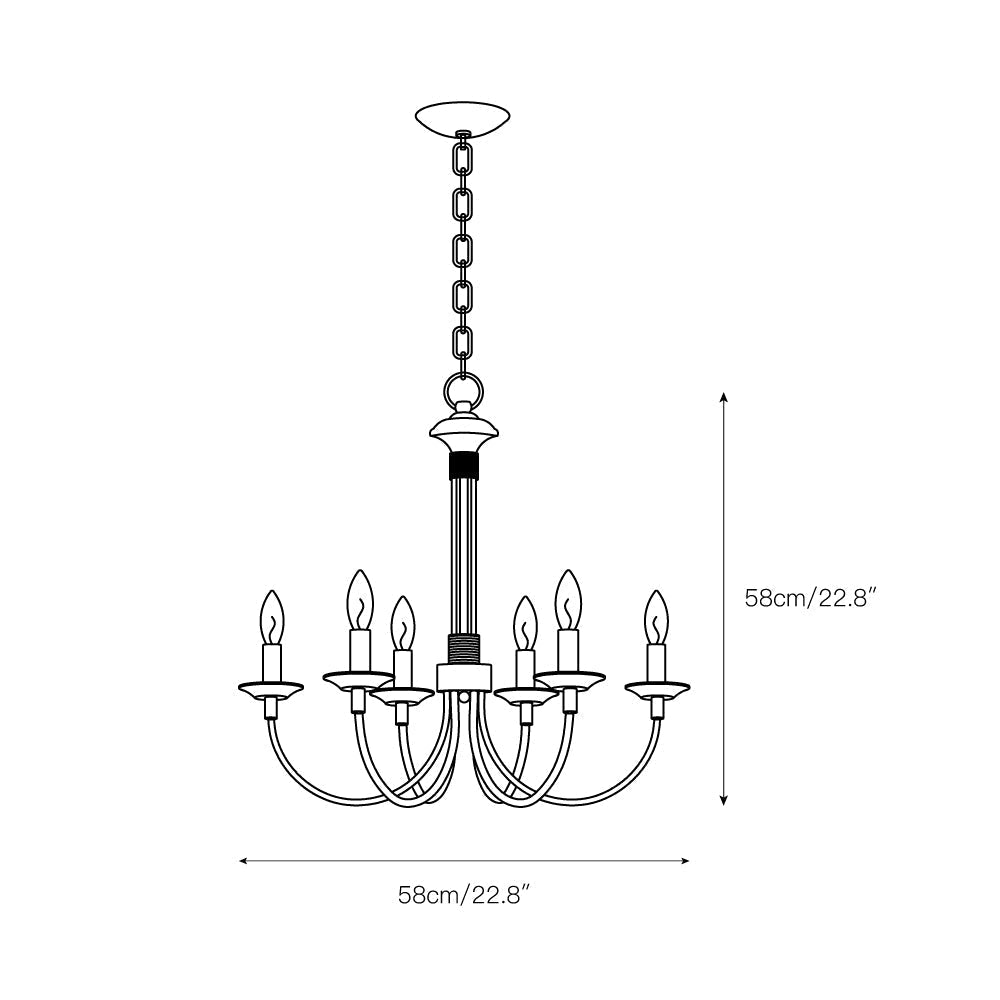 Freyza | Vecarisra Vintage Industrial Chandelier – Industrial Dining Room Living Room