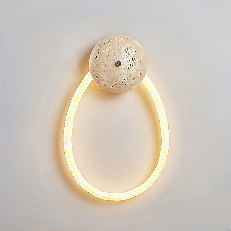 Freyza | Vavele Travertine Wall Wall Light – Bedroom Hallway