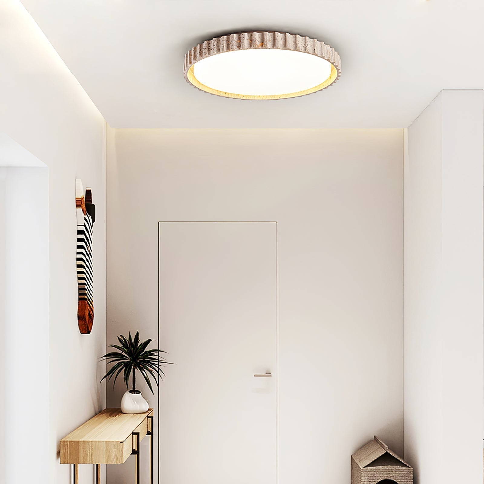 Freyza | Plafonnier annulaire cannelé Ornorus – Chambre et salon
